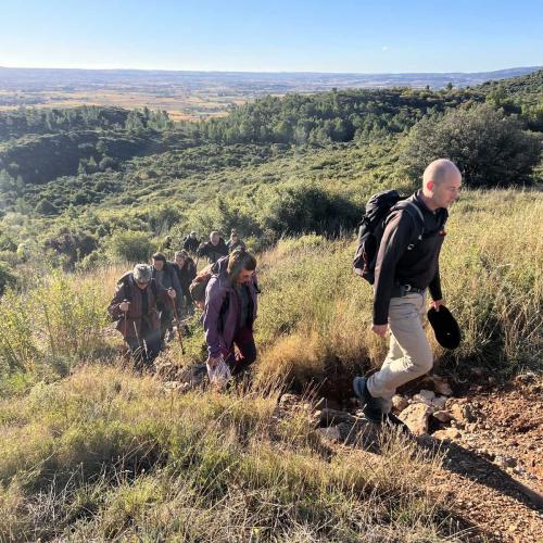 Occitanie Rando Randonnee Herault Saint Saturnin Rocher Deux Vierges 79