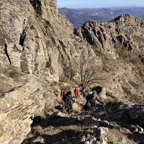 Occitanie Rando Trekking Saint Gervais Sur Mare Razigade Espinouse 101