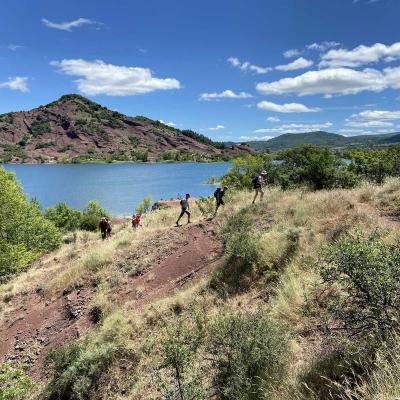 Occitanie Rando Randonnee Itinerante Herault Lac Salagou Ruffes Rouens Sure 177